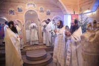 19 января в день празднования Крещения Господня митрополит Екатеринбургский и Верхотурский Кирилл возглавил праздничную Божественную Литургию