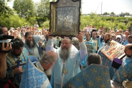 1 июля 2018 года, в праздник Боголюбской иконы Божией Матери, митрополит Екатеринбургский и Верхотурский Кирилл совершил Божественную литургию